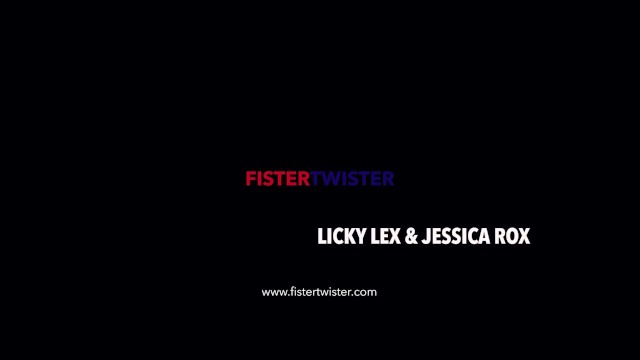 Fistertwister - Licky Lex and Leony Aprill - Fisting Pussy - Leony Aprill, Licky Lex