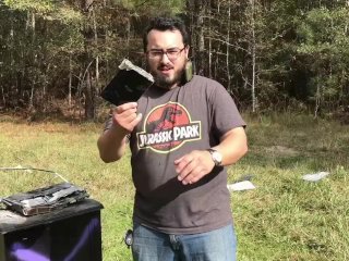 Shooting Lithium Ion Batteries With Tracer Incendiary Bullets! From A Gun!