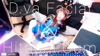 Teen Cosplay Facial Blowjob Starisstarving Overwatch D Va Hanna Song