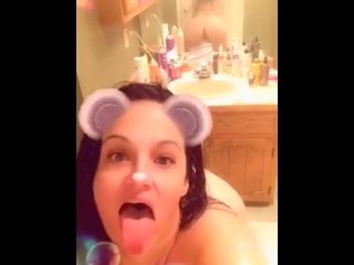snapchat dirty milf strip tease horny for daddy
