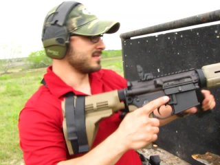 How To Clear Fun Ar15 Double Feed Jams Video - Glock Breach Loading & Sb15