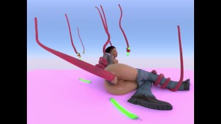 Virtual 4K 60Fps VR Animation By Likkezg FUCKED MULATO GIRL Alyx's ASS