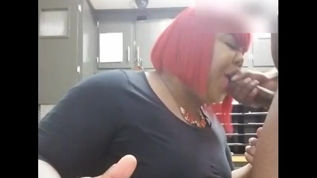 Ebony Bbw Eats Friends Pussy