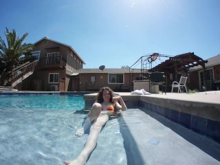 Goofing Around At The Pool:p