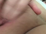 playing with my chubby pussy