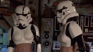 Storm Troopers Enjoy Some Wookie Dick In Vivid Parody 2
