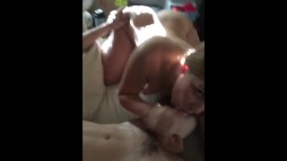 AMAZING Head Massage From A Horny COLLEGE Slut