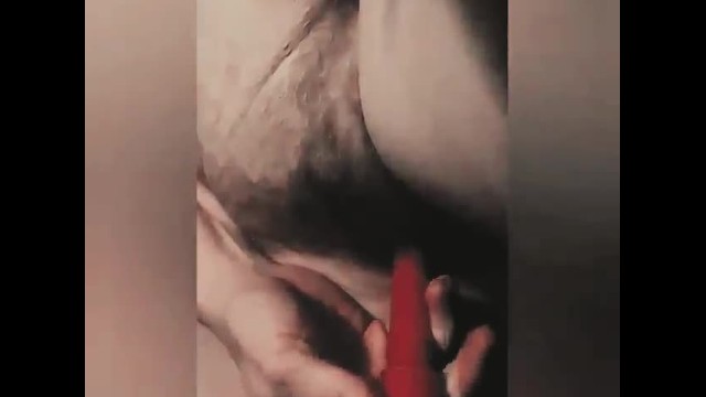 Redhead milf fucks her juicy pussy and plays with her tits 7
