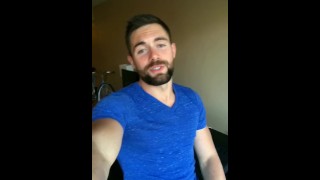 Griffin Barrows Adoring And Deepthroating Calvin's Enormous Cock