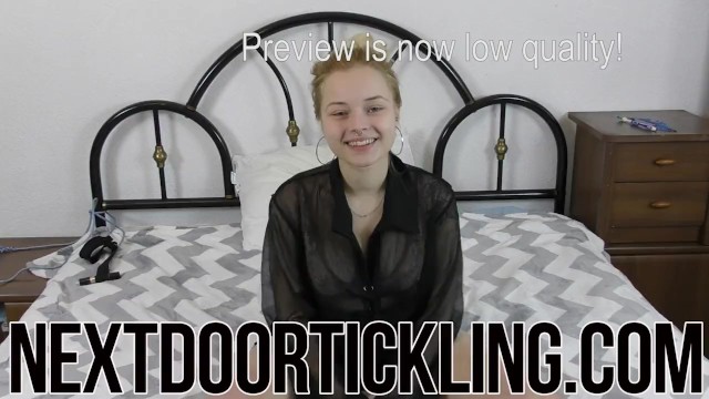 18 years old eveline losses some clothes - nextdoortickling.com