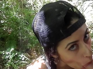 Outdoor Hike w Latina GF Blowjob& Fucking - Brooklyn Rivers