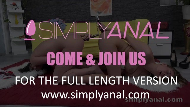Simplyanal - Sharing Anal Toys - Lesbian Anal - Jessica Lincoln, Lucy Li