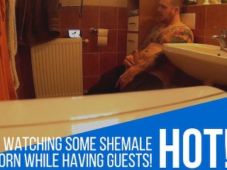 In The Bathroom Fapping For Shemale Porn