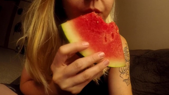 Mesmerizing Watermelon Slurping 46