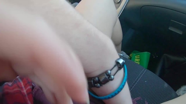 Beautiful Asian Fingering Herself in My Car 2