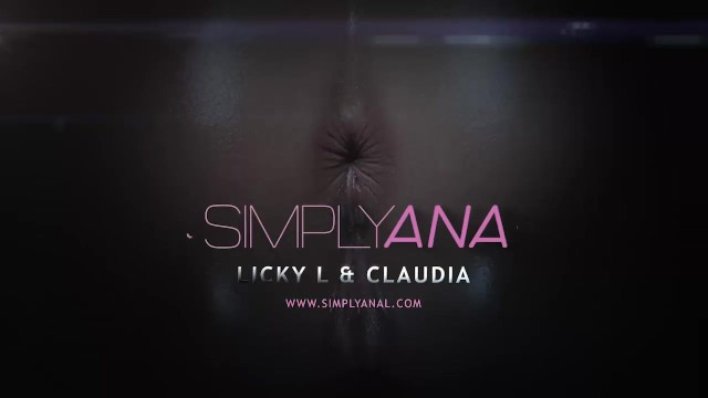 Simplyanal - Licky Lex and Claudia Macc - Lesbian Anal Sex - Claudia Mac, Licky Lex