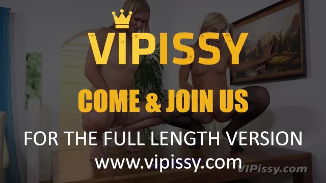 Vipissy - Creamy Blondes - Lesbian Piss - Sweet Cat, Violette Pure