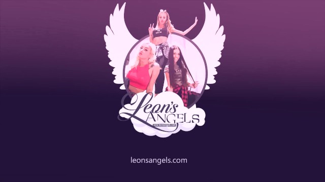 New Leon`s Angels Party Girls Lit Big Ass Teen Party at home