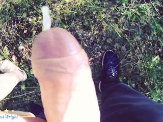 Girl Sucks Dick & Fucks In The Woods