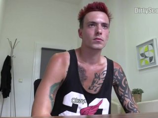 Dirty Scout 141 - Tattooed Punk Gets A Good Sum Of Cash To Get Ass Fucked By An Agent