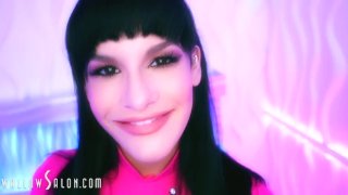 Deep Throats A Big Cock And A Sloppy Blowjob On A Sexy Brunette Babe