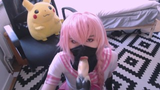 Toys Are Used By A Lewd Cosplay Slut