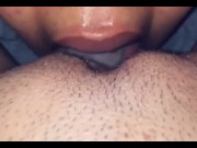 Sasha eating my pussy!