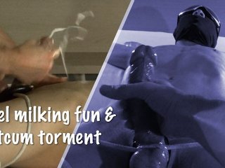 Hotel Milking Fun And Post Cum Torment