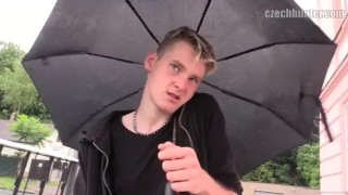 Anal Picked Up From The Metro By CZECH HUNTER 365 Blonde Twink For A Quick Fuck