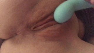 While Toying With My Freshly Shaved Pussy I Had A Gentle Real Orgasm