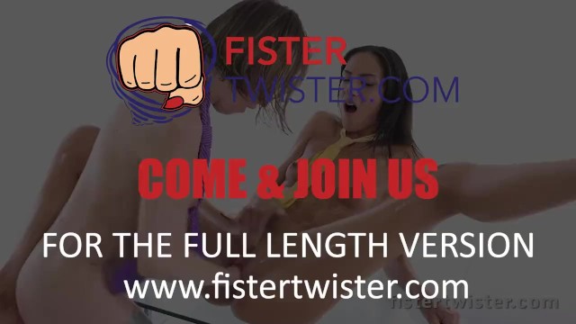 Fistertwister - Miky Love gets her pussy stretched and fisted - Lexy Star, Miky Love