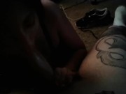 Monster cock sucked