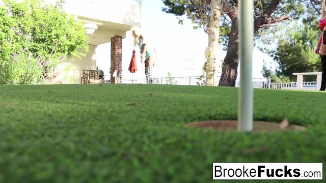 Brook and Olivia have a Halloween fuck - Brooke Banner, Olivia Austin