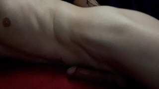 Twink Humping. Hands Free Cum. Moans.