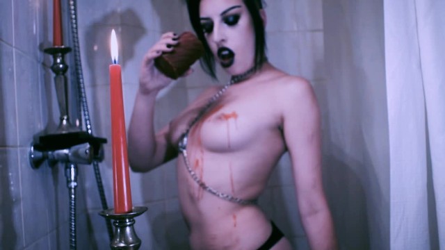 Teen (18+);Smoking;Verified Amateurs;Solo Female kink, teenager, young, goth, gothic, vampire, candle-wax, fetish, smoking-fetish, cigarette, fire-play, emo, alternative-model, pepsi-horror, bdsm