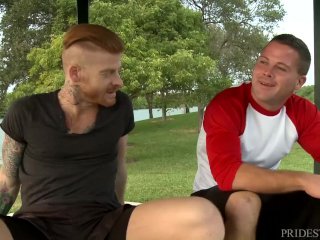 Muscle Hunk Daddy Fucks His Friend & Rims His Ass 4 A Change