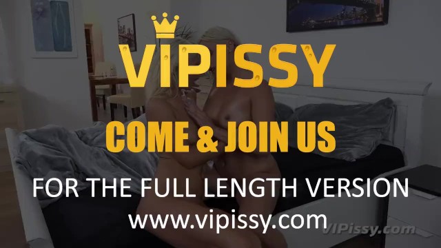 Vipissy - Rough dildo play for filthy piss loving sluts - Brittany Bardot, Vanessa Hell