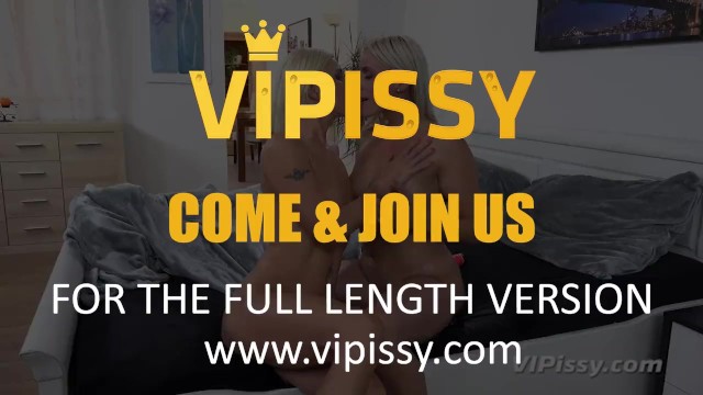 Vipissy - Rough dildo play for filthy piss loving sluts - Brittany Bardot, Vanessa Hell