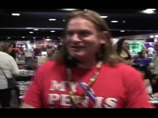 Evan Stone with JiggyJaguar ExxxoticaExpo 2018 Denver