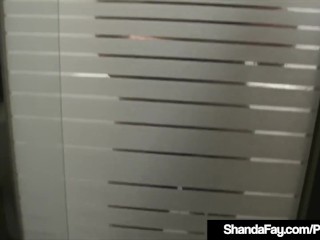 Horny Housewife Shanda Fay Bangs_& Blows Cock In_The Shower!