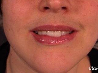 Biting And Licking Lips