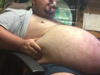Chubby Cigar Bear Clip