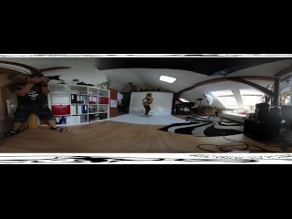 Nicevictoria pure 3D VR 360 backstage from photoshoot_before dildo masturb