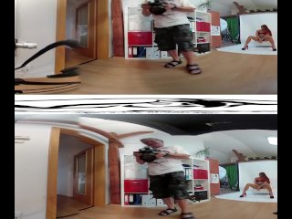 Nice Ornella Morgan 3Dvr360 Video Backstage From Shoot Before Masturbation