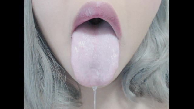 Drooling Mouth - Mouth/Drool/Tongue Fetish. - Pornhub.com
