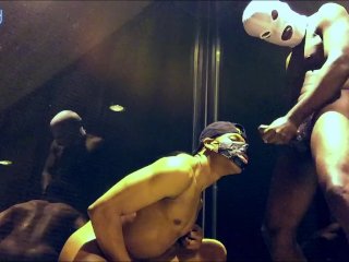 Wetting Up His Dick Outside His Job!