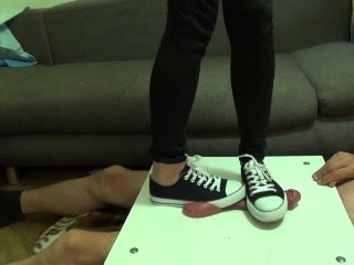 Full Weighs Cbt Trampling With New Sneakers - Cbt Trample