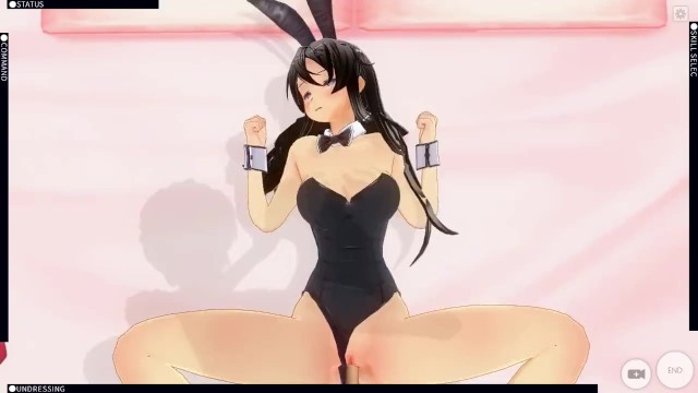 Japanese Anime Bunny Girl Porn Xxx - Sakurajima Mai Custom Maid 3D 2 Rascal does not Dream of Bunny Girl Senpai  - Pornhub.com