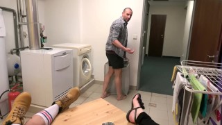 Fake Hostel Big busty girls have their way with Australian backpacker0