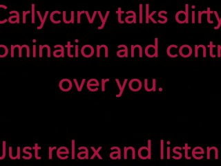 Carlycurvy talks dirtytaking control over_you